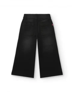 Pantalones anchos negros para niña colección Magic Poetry